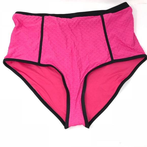 Forever 21 Other - 🍭 Forever 21 + Sz 3X High Waist Swim Bottom Pink